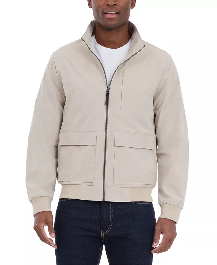 Men's Solid-Color Stand-Collar Hipster Jacket - thumbnail 6