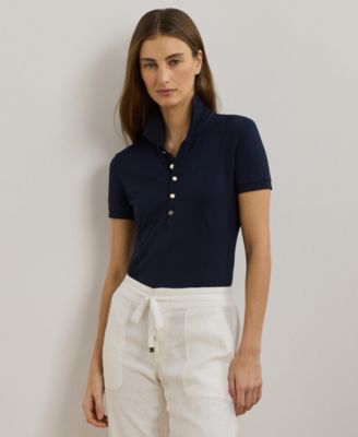 Petite Stretch Polo