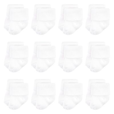 Cotton Rich Baby Terry Socks 24-Pack