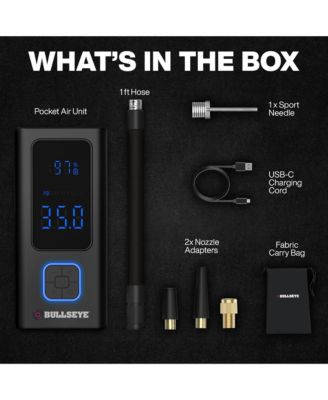 Pocket Air 4000mAh Portable Rechargeable Electric Tire Inflator Air Compressor