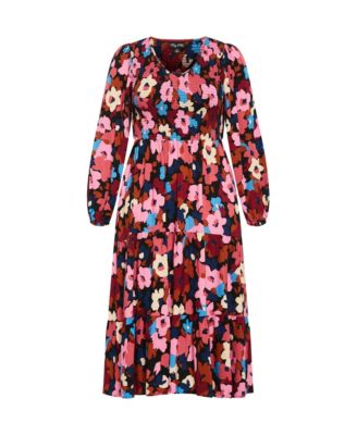 Plus Size Jayden Print Dress