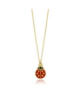 The Lovery Ladybug Enamel Necklace - Macy's