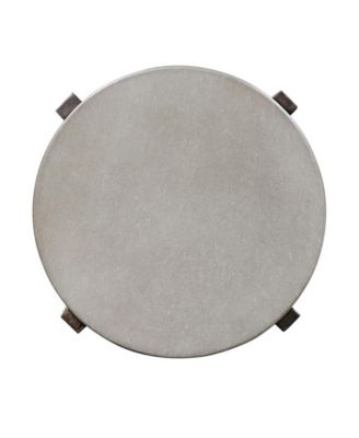 Cascade Chair Side Table in Wirebrush Rustic Brown