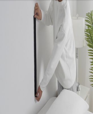 Wall Mounted Easy Assemble Channel Stitched Floating Headboard - 3D Soundproof - Peel & Stick