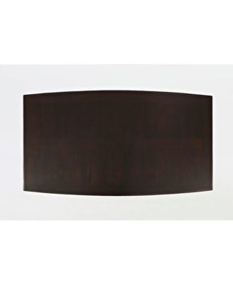 Downtown Contemporary 48" Coffee Table, Dark Merlot