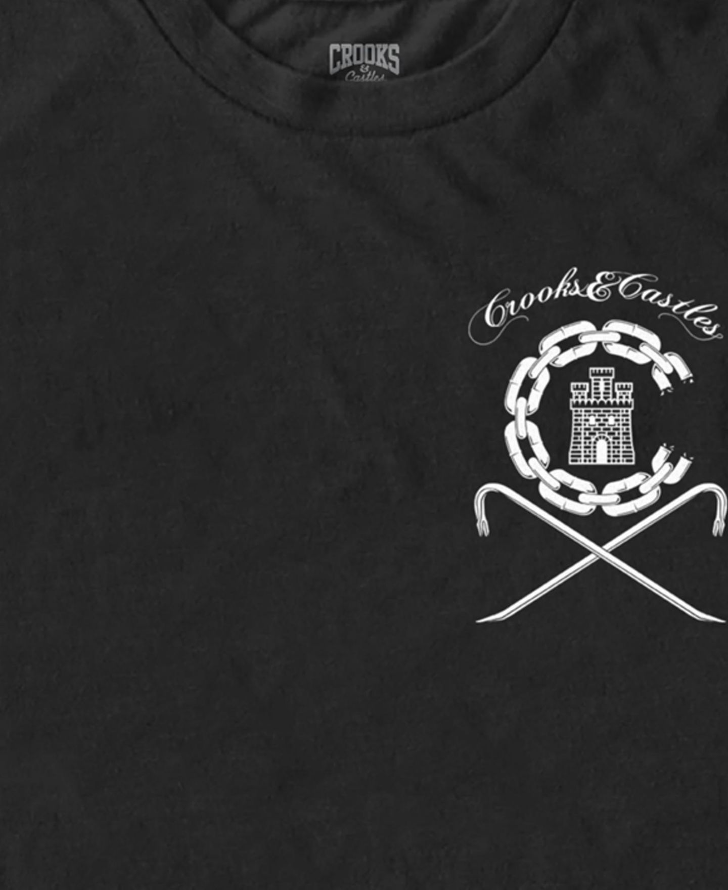 Мужская футболка Fifth Sun Coat of Arms Short Sleeve, цвет: Чёрный — фото 3