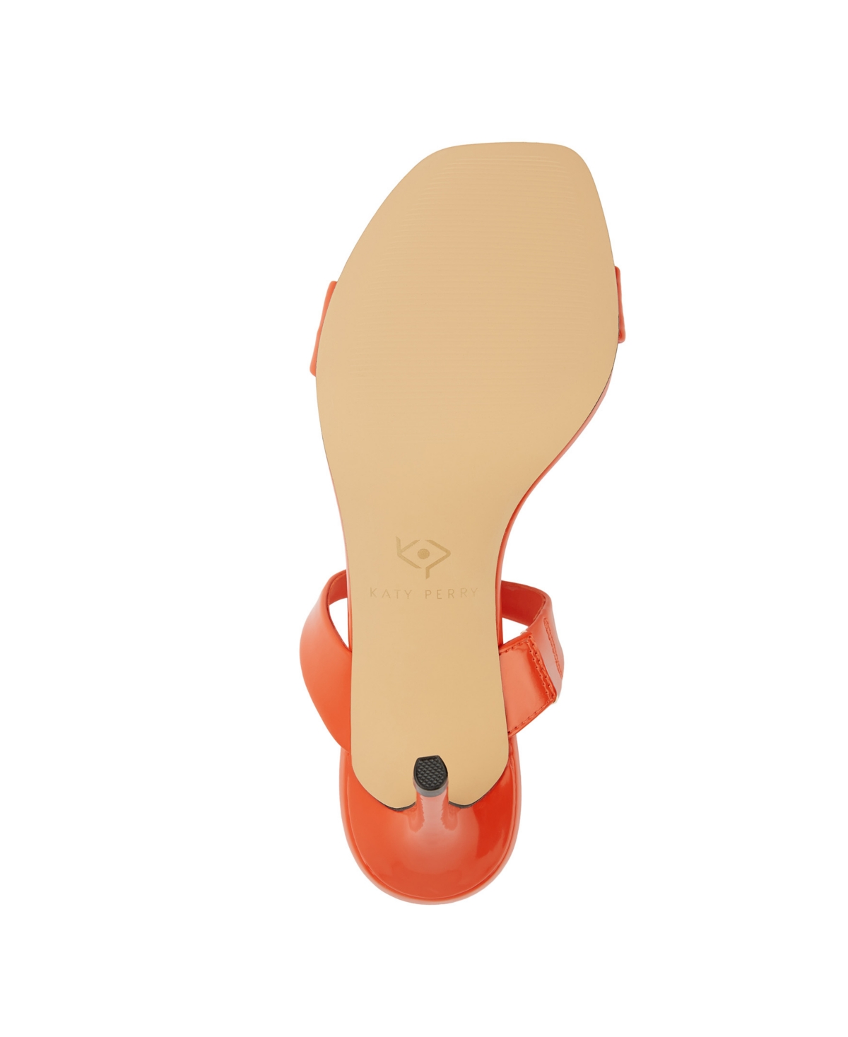Shop Katy Perry Women's Analia Two Band Slip-on Stiletto Sandals In Flame