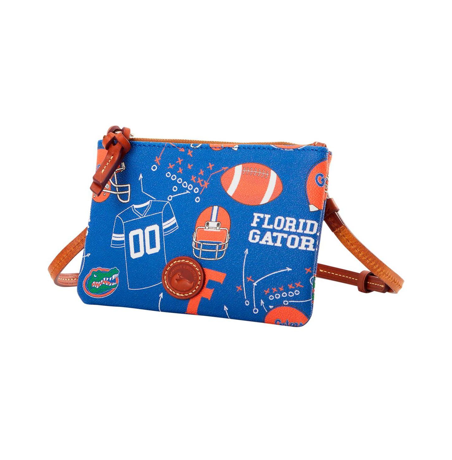 Женская сумка Dooney & Bourke Florida Gators Top Zip Crossbody Purse — фото 2