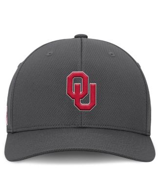 Men's Charcoal Oklahoma Sooners Reflex Logo Flex Hat