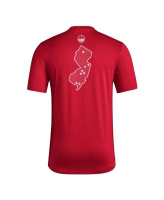 Men's Scarlet Rutgers Scarlet Knights Honor Support Pre-Game T-Shirt