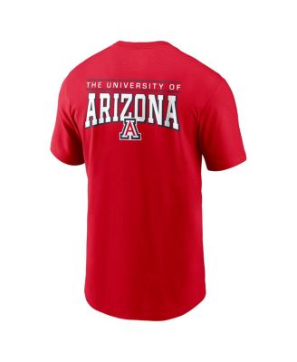 Men's Red Arizona Wildcats 2-Hit T-Shirt