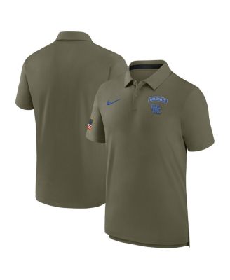 Nike - Men's Olive Kentucky Wildcats 2024 Military Appreciation Tour Performance Polo