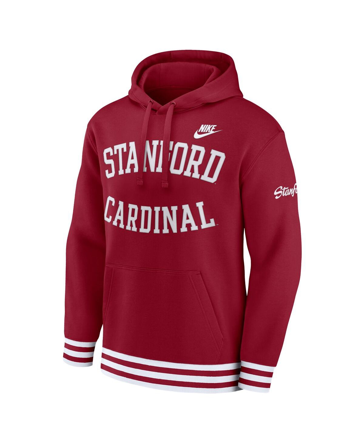 Nike Stanford Cardinal Legacy Retro Menâs  Men's College Pullover Hoodie In Red