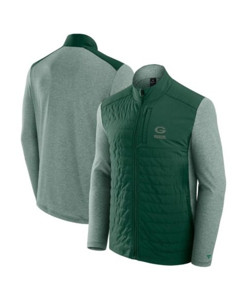 Женские куртки Fanatics Men's and Women's Green Green Bay Packers Front Office Tonal Full-Zip Jacket