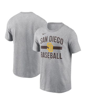 Nike - Men's Heather Gray San Diego Padres Arched T-Shirt