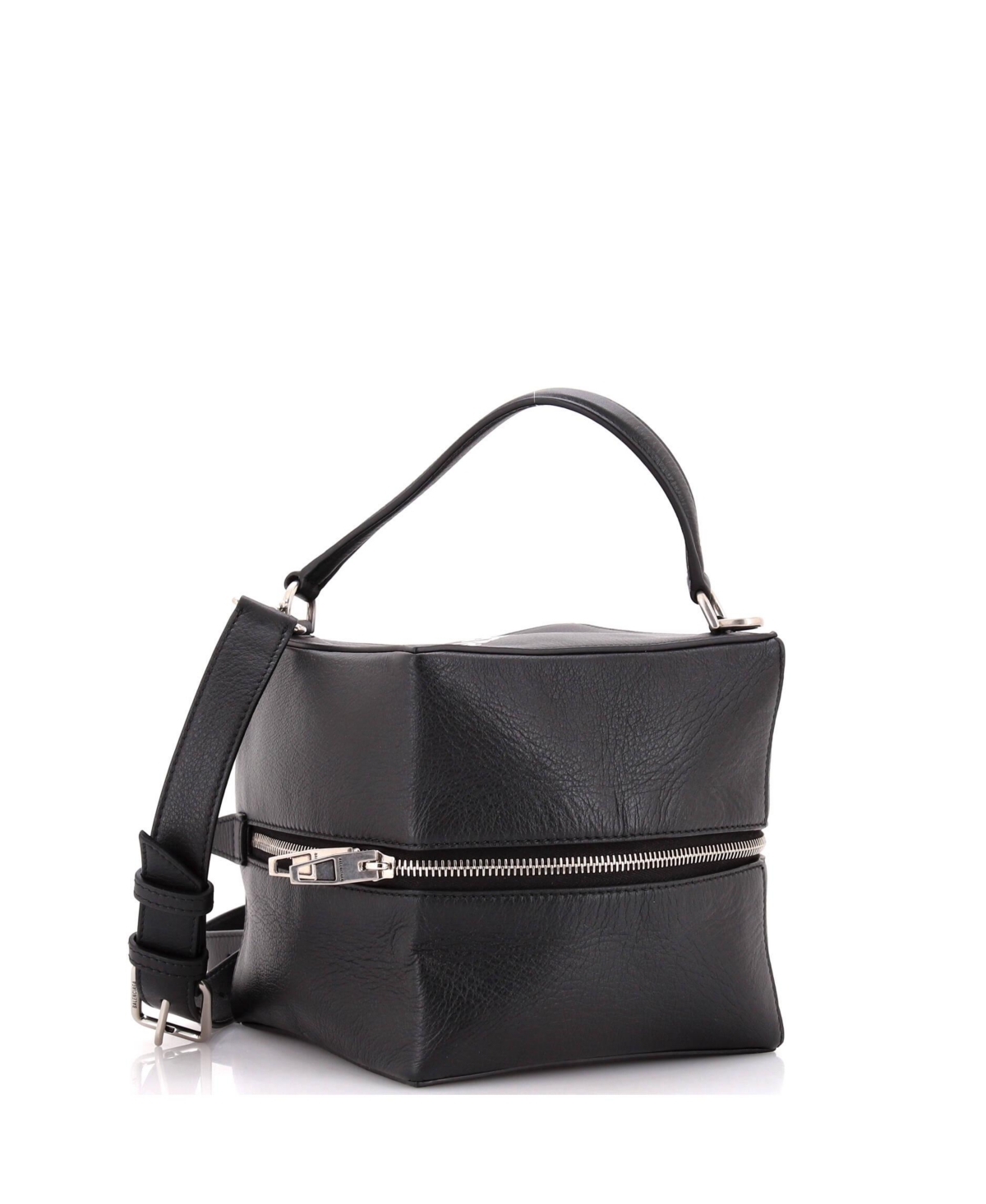 Small 4x4 Bag Leather - Black
