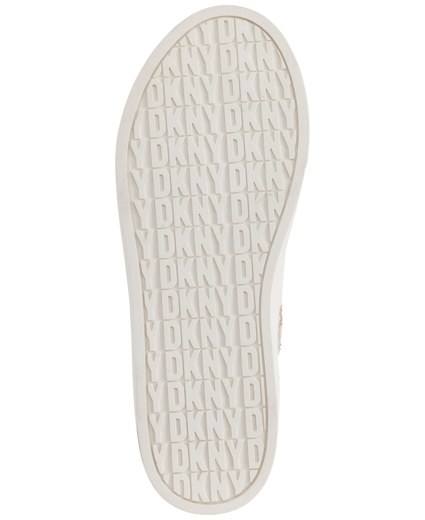 Женские кроссовки DKNY Yaser Lace-Up Mid Top, цвет: Костяной — фото 5