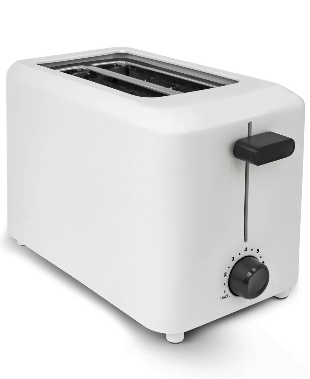 Elite Cuisine 2-slice Cool Touch Toaster In White