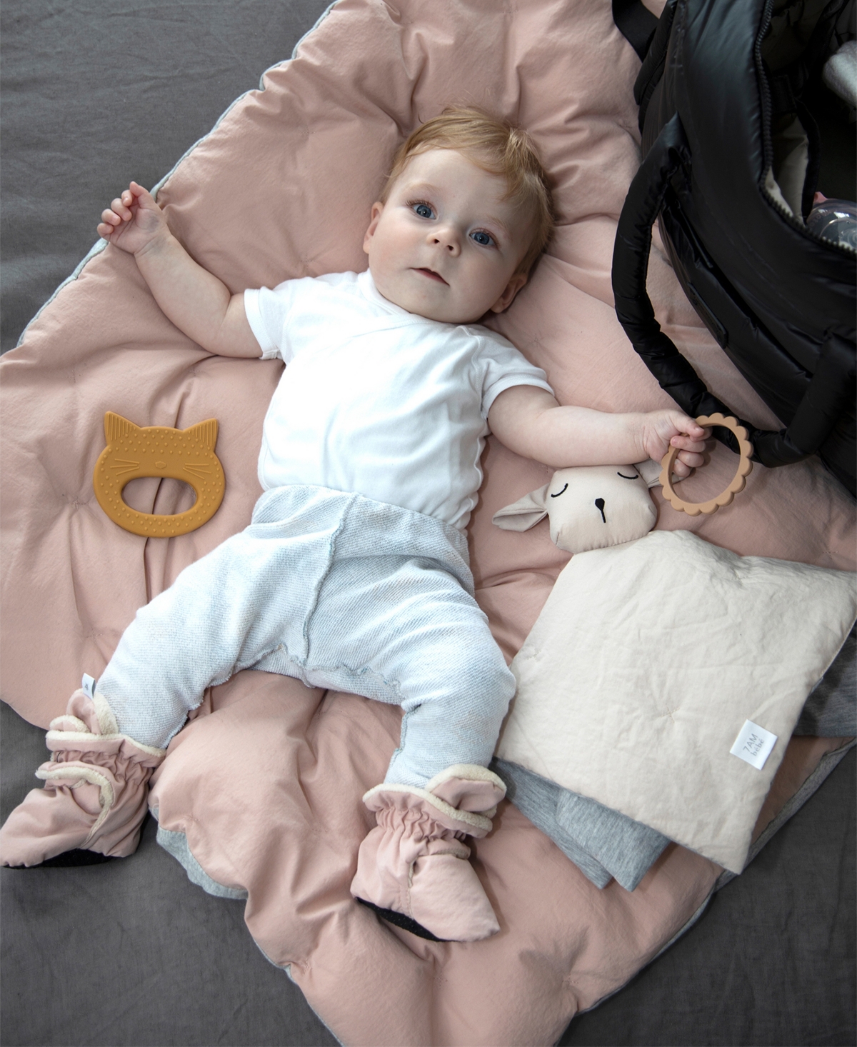 7AM Enfant Baby Side Snap Booties