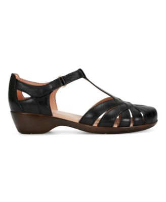 Women's Darlyn T-Strap Woven Flats