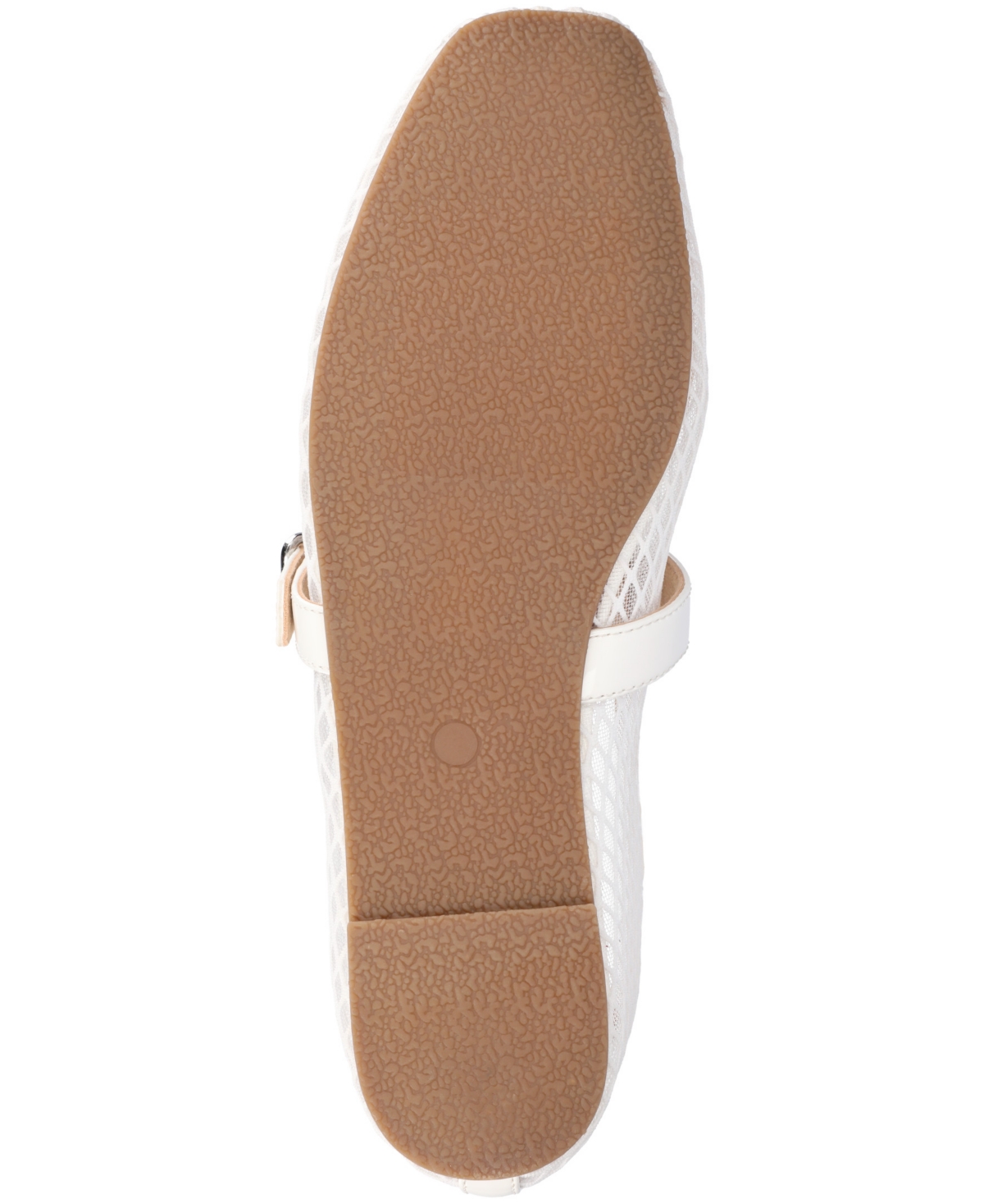 Journee Collection Casha Mesh Mary Jane Flat In White