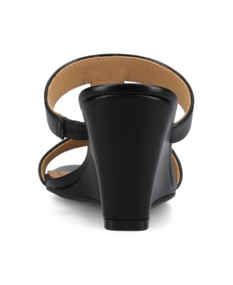 Women's Clodie T Strap Dress Wedge Sandals