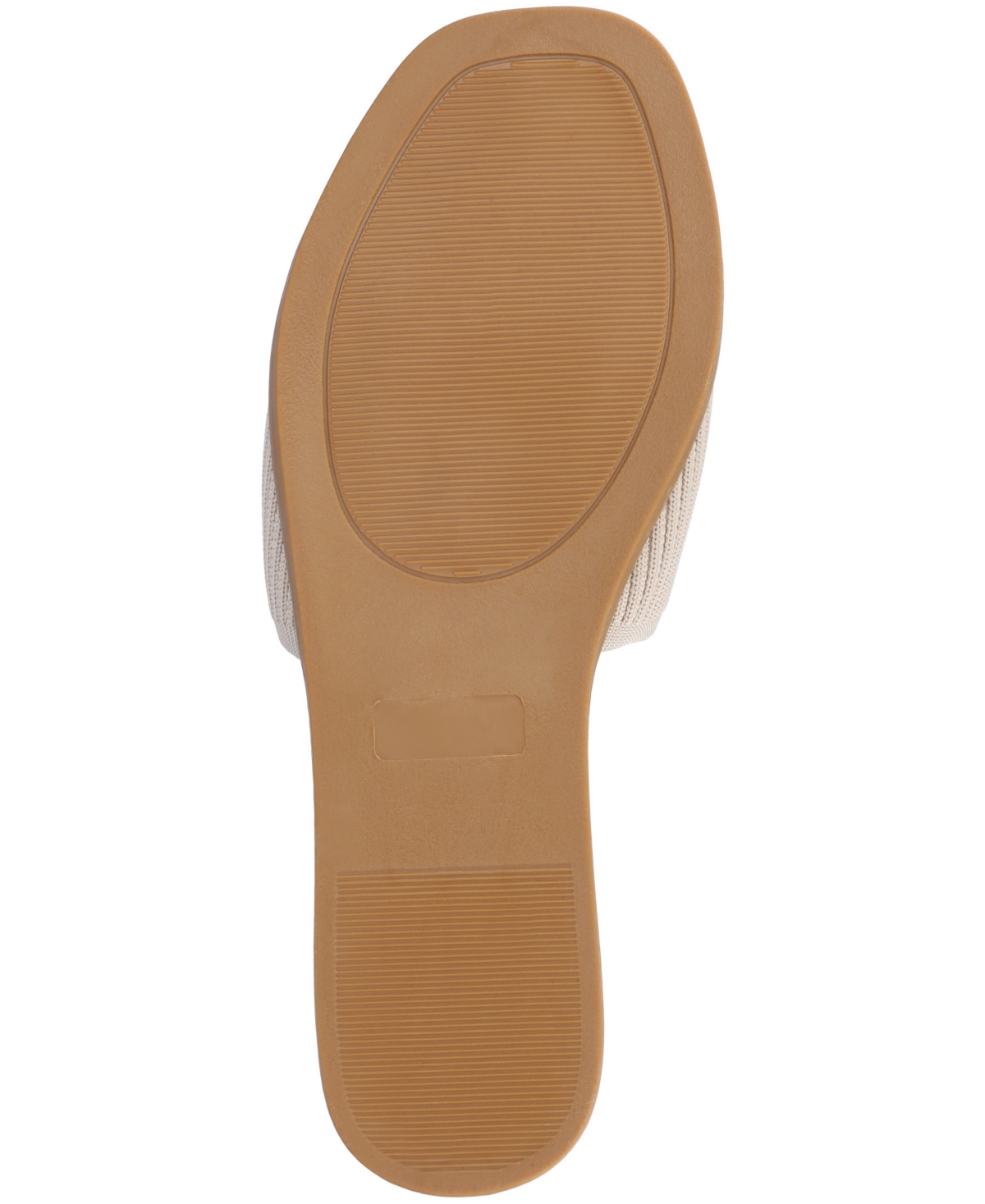 Journee Collection Women's Prisilla Single Band Slide Flat Sandals In Taupe