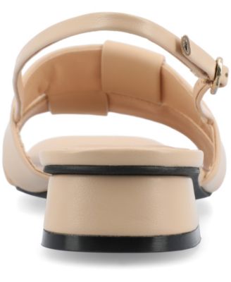 Women's Tabatha Block Heel Slingback Flat Sandals