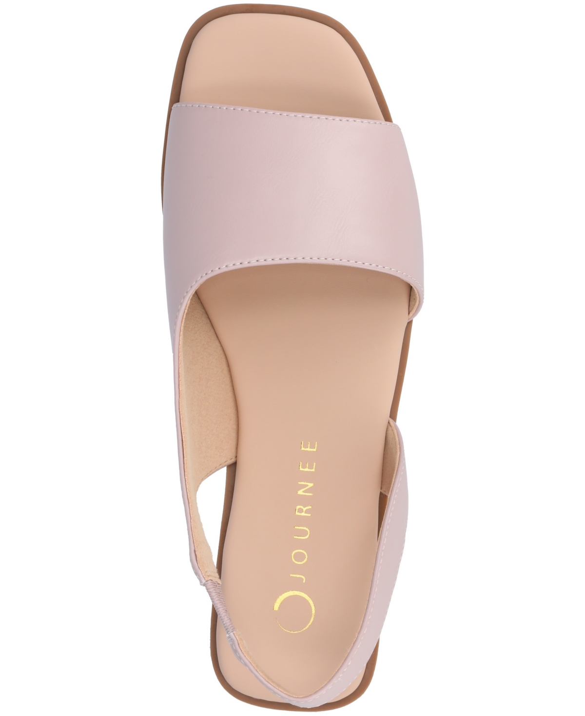 Journee Collection Brinsley Slingback Sandal In Lilac