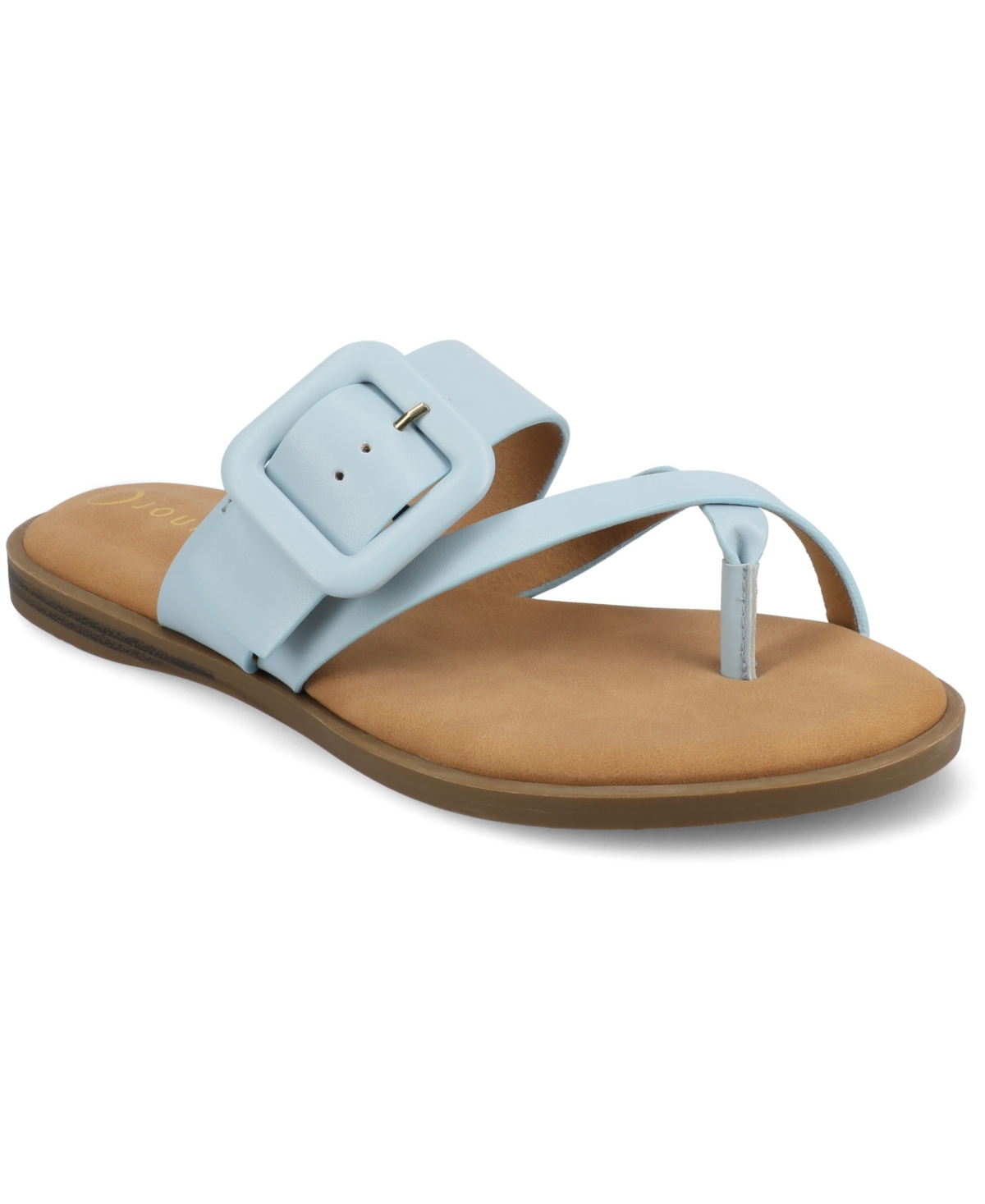 Journee Collection Layra Sandal In Light Blue