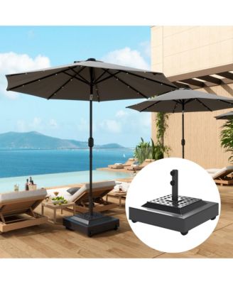 Fillable Patio Umbrella Base Outdoor Umbrella Sd with Wheels