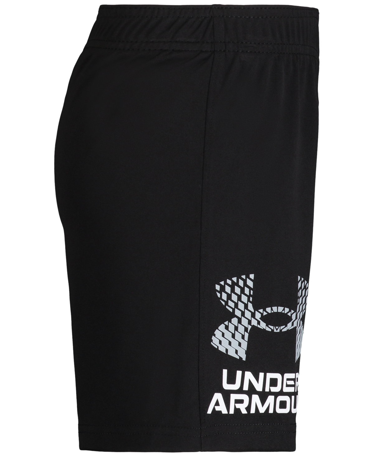 Under Armour Toddler & Little Boys Tech Logo Shorts In Black,white
