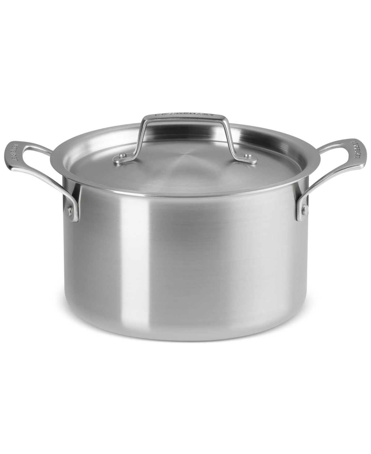 Le Creuset Essential Stainless Steel Deep Round Stockpot With Lid, 4 Qt. In Stainless Steel