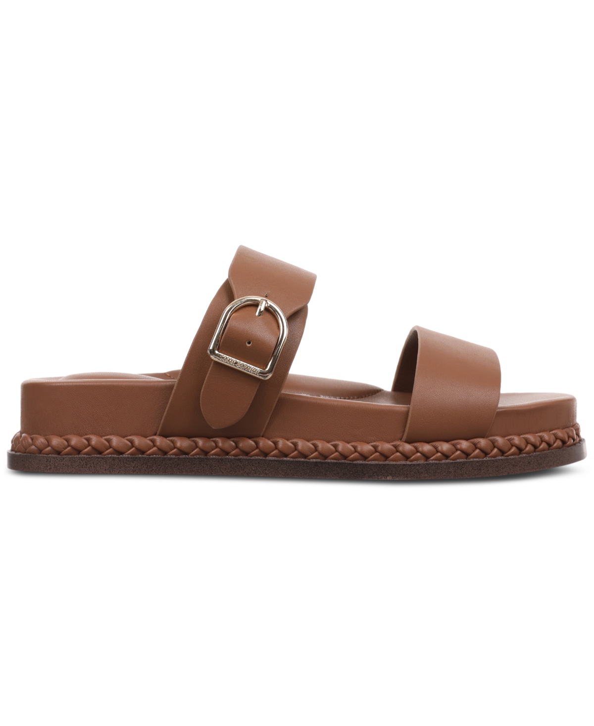 GIANI BERNINI WOMEN'S GIANAA MEMORY FOAM DOUBLE BAND FOOTBED SANDALS, CREATED FOR MACY'S 