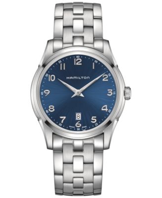 Hamilton - Men's Swiss Jazzmaster Stainless Steel Bracelet Watch 42mm H38511143