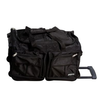 Dejuno Expedition Pro 20-Inch Carry-On Rolling Duffle Bag