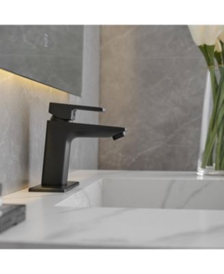 8 in. Waterfall Widespread 2-Handle Bathroom Faucet With Pop-up Drain Assembly in Spot Resist Brushed Nickel