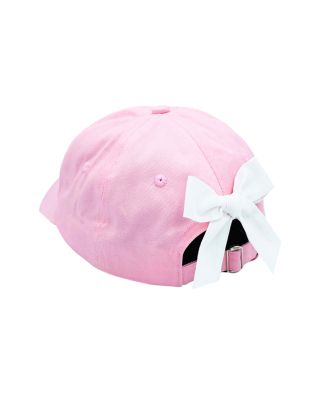Girls Strawberry Bow Baseball Hat