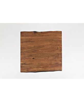 Nature's Edge 24'' Solid Acacia Square End Table