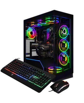 Horus Gaming Desktop - Liquid Cooled AMD Ryzen 9 9950X 4.3GHz 16-Core Processor, 96GB DDR5 Memory, GeForce RTX 5090 32GB GDDR7 Graphics, 2TB SSD, 8TB HDD, WiFi, Windows 11 Home 64-bit