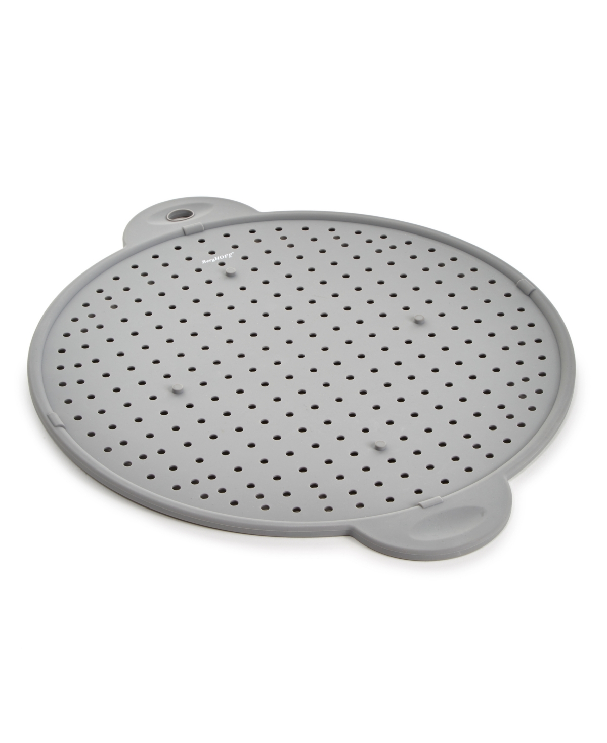 Berghoff Silicone 13" Splatter Screen With Dual Handles In Gray