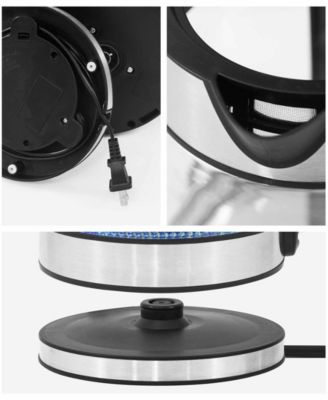 1.8 Quart Cordless Glass Kettle