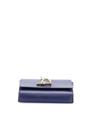  Chaine d'Ancre Compact Wallet on Strap Chevre Mysore