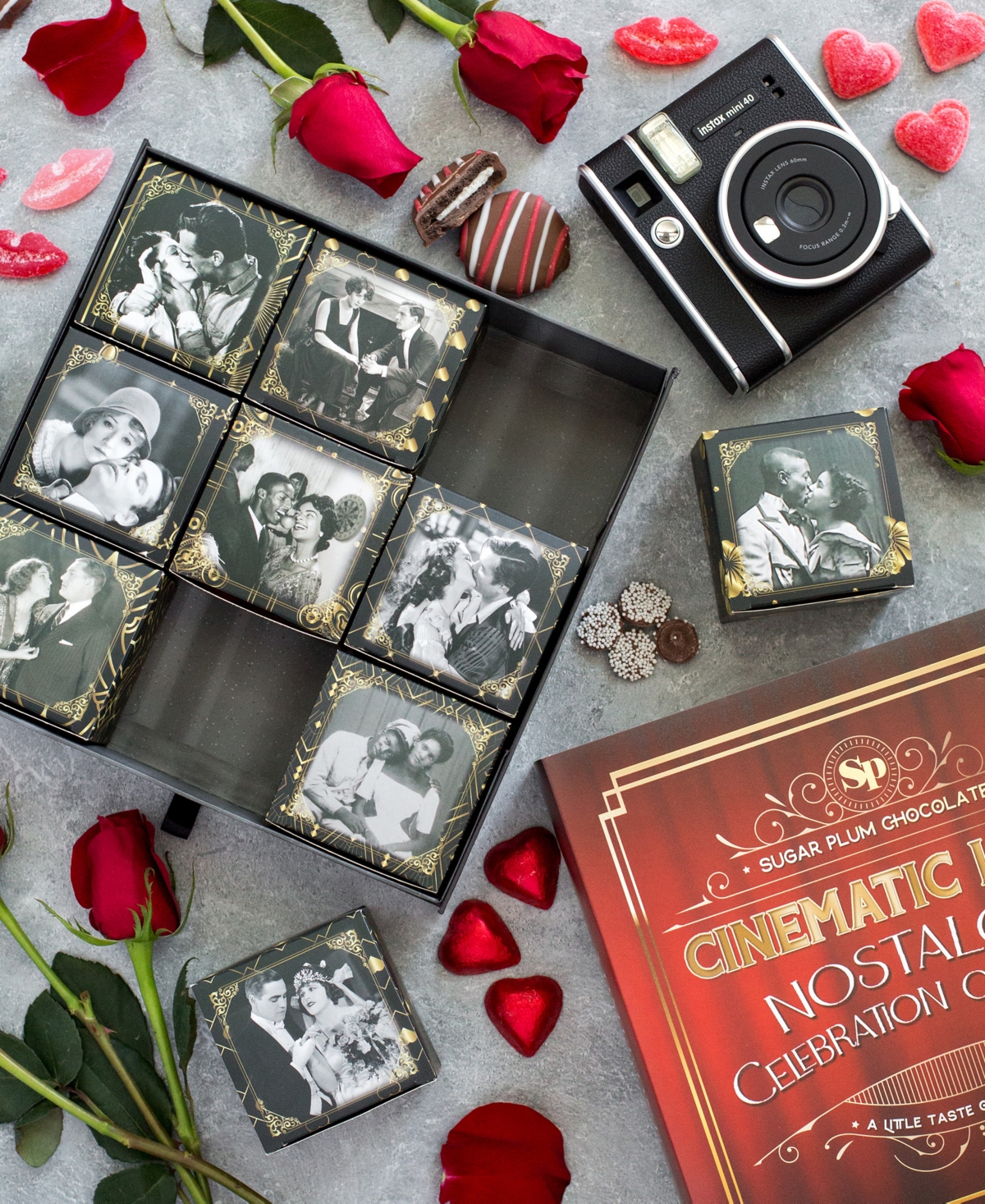Sugar Plum Chocolates Cinematic Love: Nostalgic Celebration Of Treats, 9 Boxes In No Color