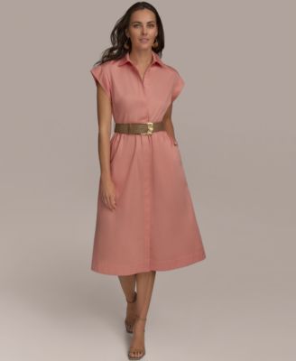 Women's Belted Shirtdress