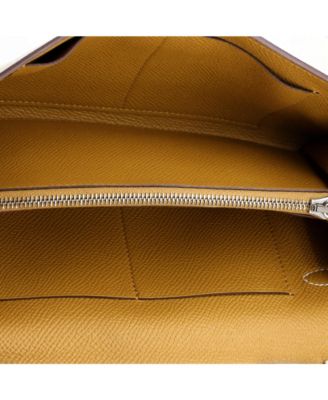 Pre-Owned Hermes  Kelly To Go Wallet Verso Epsom