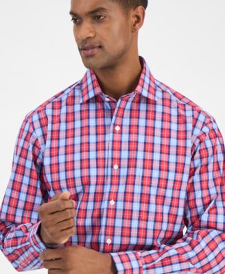 Men's Plaid Dress Shirt, Exclusively at Macy's