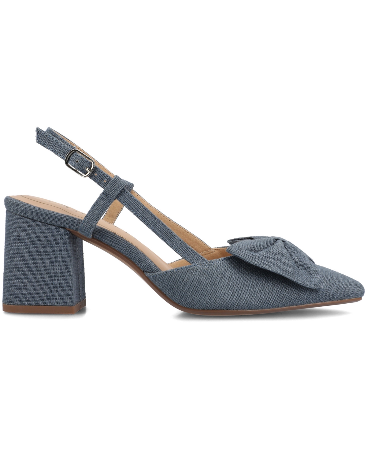 JOURNEE COLLECTION WOMEN'S TAILYNN BLOCK HEEL PUMPS 