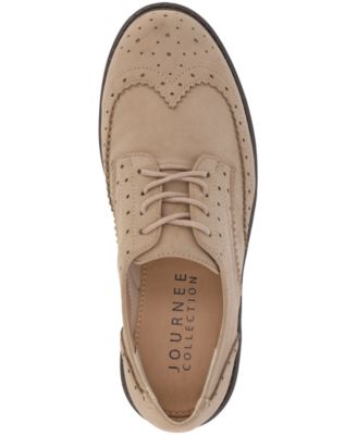 Women's Claudiya Lug Sole Lace Up Oxford Loafers