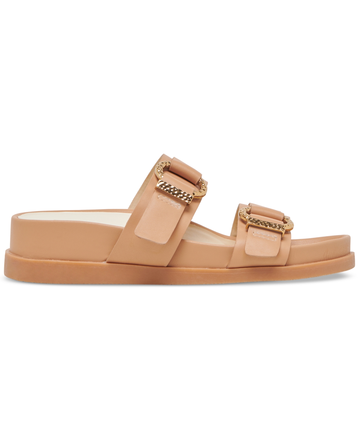 Dolce Vita Soya Platform Sandal In Light Tan Leather